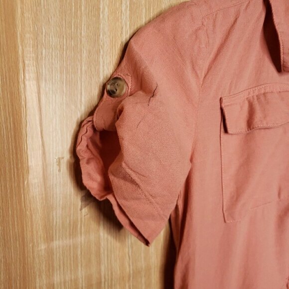 H&M girls Short Sleeve Pink Lagan Dress 10 - Picture 4 of 8